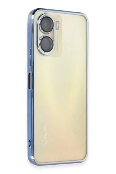 CepteToptan Vivo Y16 Kılıf Lensli Silikon - Açık Mavi - DROPX6701-8424
