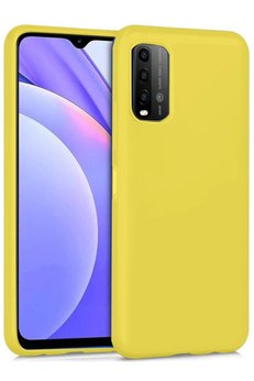 CepteToptan Xiaomi Redmi 9T Kılıf Nano içi Kadife Silikon - Sarı - DROPX1358-8857