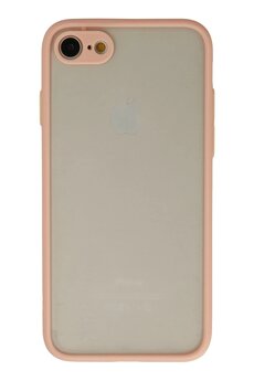 CepteToptan iPhone 7 Kılıf Montreal Silikon Kapak - Pembe - DROPX7699-2226