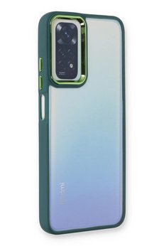 CepteToptan Xiaomi Redmi Note 11 Pro Kılıf Dora Kapak - Haki Yeşil - DROPX9121-6588