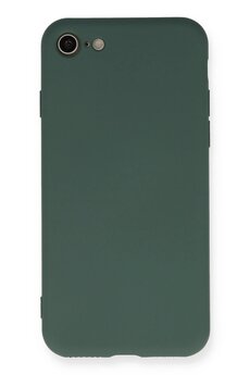 CepteToptan iPhone 7 Kılıf Nano içi Kadife Silikon - Koyu Yeşil - DROPX3472-2669