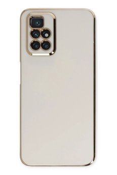 CepteToptan Xiaomi Redmi 10 2022 Kılıf Volet Silikon - Beyaz - DROPX2040-1653