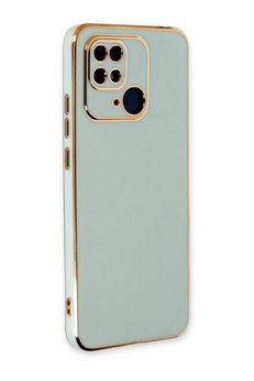 CepteToptan Xiaomi Redmi 10C Kılıf Volet Silikon - Açık Yeşil - DROPX4486-6108