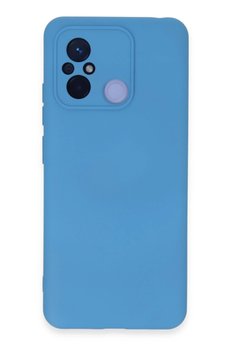 CepteToptan Xiaomi Redmi 12C Kılıf Nano içi Kadife Silikon - Mavi - DROPX4247-8242