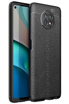 CepteToptan Xiaomi Redmi Note 9 5G Kılıf Auto Focus Kapak - Siyah - DROPX5526-7549