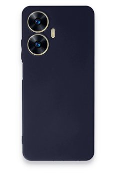 CepteToptan Realme C55 Kılıf First Silikon - Lacivert - DROPX3646-7648