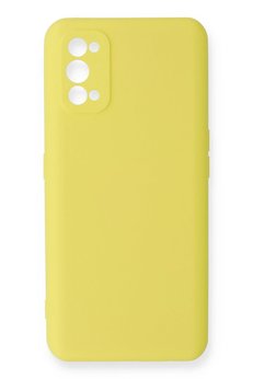 CepteToptan Realme 7 Pro Kılıf Nano içi Kadife Silikon - Sarı - DROPX4033-2888