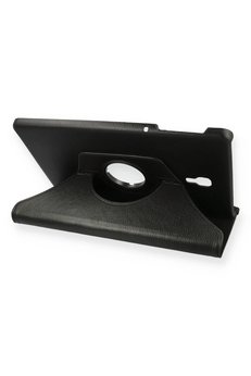CepteToptan Samsung Galaxy T590 Tab A 10.5 Kılıf 360 Tablet Deri Kılıf - Siyah - DROPX5537-2004