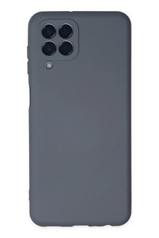 CepteToptan Samsung Galaxy M33 Kılıf Nano içi Kadife Silikon - Gri - DROPX4716-6322