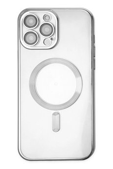 CepteToptan iPhone 14 Pro Kılıf Kross Magneticsafe Kapak - Gümüş - DROPX1992-1021