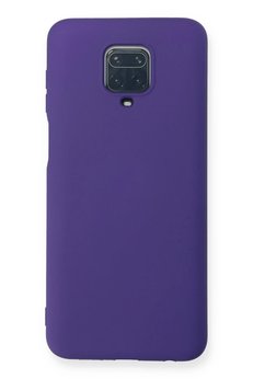 CepteToptan Xiaomi Redmi Note 9 Pro Kılıf Nano içi Kadife Silikon - Mor - DROPX8526-5801