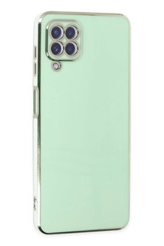 CepteToptan Samsung Galaxy A22 Kılıf Volet Silikon - Açık Yeşil - DROPX2837-6852