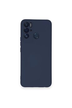 CepteToptan Tecno Pova Neo Kılıf Nano içi Kadife Silikon - Lacivert - DROPX3558-7862