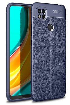 CepteToptan Xiaomi Redmi 9C Kılıf Auto Focus Kapak - Lacivert - DROPX2679-4562