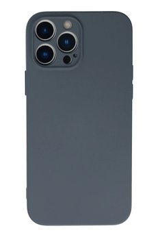 CepteToptan iPhone 13 Pro Kılıf Nano içi Kadife Silikon - Gri - DROPX3907-6211