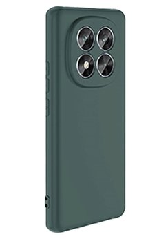 CepteToptan Xiaomi Redmi Note 14 Pro 5G Kılıf Nano içi Kadife Silikon - Koyu Yeşil - DROPX7107-2042