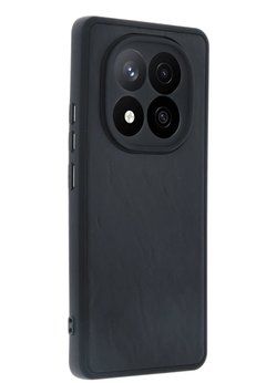 CepteToptan Xiaomi Redmi Note 14 Pro 4G Kılıf Aras Deri Kapak - Siyah - DROPX4972-9116