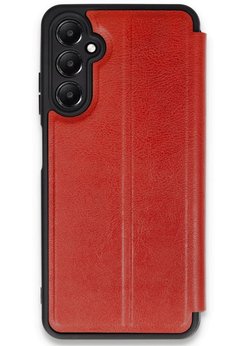 CepteToptan Samsung Galaxy A36 Kılıf Flip Cover - Kırmızı - DROPX7326-7424