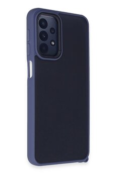 CepteToptan Samsung Galaxy A23 4G Kılıf Elegant Kapak - Açık Mavi - DROPX8013-3005
