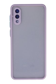 CepteToptan Samsung Galaxy A02 Kılıf Montreal Silikon Kapak - Mor - DROPX5533-8166