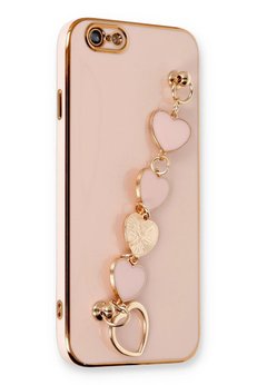 CepteToptan iPhone 6 Kılıf Esila Silikon - Pudra - DROPX9427-9654