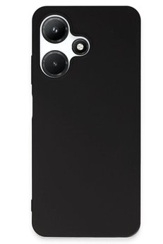 CepteToptan İnfinix Hot 30i Kılıf First Silikon - Siyah - DROPX4455-4152