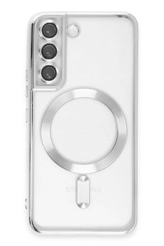 CepteToptan Samsung Galaxy S22 Kılıf Kross Magneticsafe Kapak - Gümüş - DROPX5457-4900