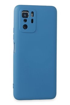 CepteToptan Xiaomi Poco X3 GT Kılıf Nano içi Kadife Silikon - Mavi - DROPX1923-5979