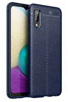 CepteToptan Samsung Galaxy A02 Kılıf Auto Focus Kapak - Lacivert - DROPX6665-3226