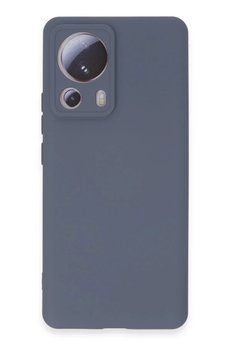 CepteToptan Xiaomi Mi 13 Lite Kılıf Nano içi Kadife Silikon - Gri - DROPX3003-2323