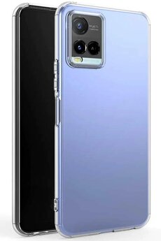 CepteToptan Vivo Y21S Kılıf Lüx Şeffaf Silikon - DROPX3765-6290