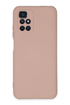 CepteToptan Xiaomi Redmi 10 2022 Kılıf Nano içi Kadife Silikon - Pudra - DROPX9856-6972