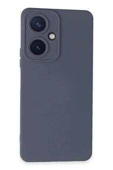 CepteToptan Vivo Y27 Kılıf Nano içi Kadife Silikon - Gri - DROPX9644-6260