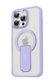 CepteToptan iPhone 15 Pro Max Tork Magsafe Standlı Kapak - Lila - DROPX6753-9513