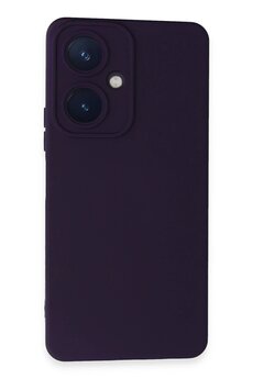 CepteToptan Vivo Y27 Kılıf Nano içi Kadife Silikon - Mor - DROPX6521-8726