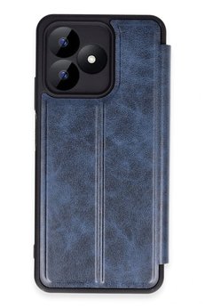 CepteToptan Realme Note 50 4G Kılıf Flip Cover - Lacivert - DROPX8613-4955