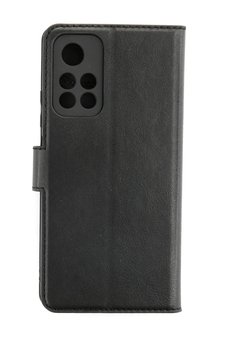 CepteToptan Xiaomi Redmi Note 11T Kılıf Trend S Plus Kapaklı Kılıf - Siyah - DROPX6673-9267