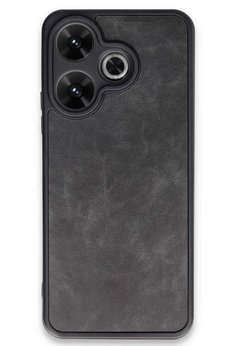 CepteToptan Xiaomi Redmi 13 4G Kılıf Aras Deri Kapak - Siyah - DROPX6897-2595