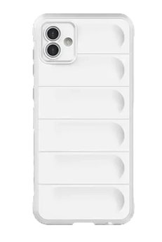CepteToptan Samsung Galaxy A05 Kılıf Optimum Silikon - Krem - DROPX6255-8438