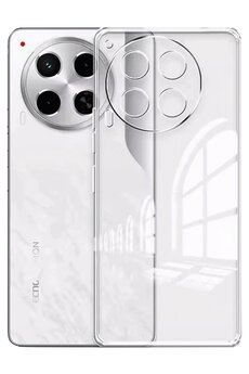 CepteToptan Tecno Camon 30 Kılıf Lüx Şeffaf Silikon - DROPX1980-5979