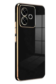 CepteToptan Xiaomi Redmi 13 4G Kılıf Volet Silikon - Siyah - DROPX4736-4687