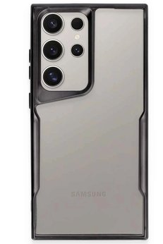 CepteToptan Samsung Galaxy S24 Ultra Kılıf Boyi Silikon Kapak - Siyah - DROPX5488-9334