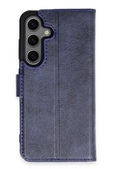 CepteToptan Samsung Galaxy S24 Kılıf Trend S Plus Kapaklı Kılıf - Lacivert - DROPX5806-6780