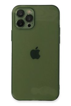 CepteToptan iPhone 12 Pro Kılıf Fly Lens Silikon - Yeşil - DROPX5452-6579