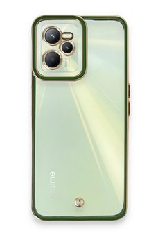 CepteToptan Realme C35 Kılıf Liva Lens Silikon - Yeşil - DROPX2075-1483