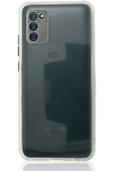 CepteToptan Samsung Galaxy A02S Kılıf Miami Şeffaf Silikon - Şeffaf - DROPX5011-8860