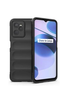 CepteToptan Realme C35 Kılıf Optimum Silikon - Siyah - DROPX2018-3271