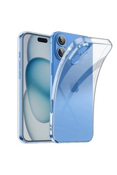 CepteToptan iPhone 16 Plus Kılıf Lüx Şeffaf Silikon - DROPX1639-2014