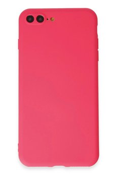 CepteToptan iPhone 7 Plus Kılıf First Silikon - Pembe - DROPX4366-3629