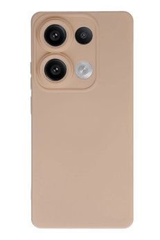 CepteToptan Xiaomi Redmi Note 13 Pro 4G Kılıf Nano içi Kadife Silikon - Pudra - DROPX7460-9227
